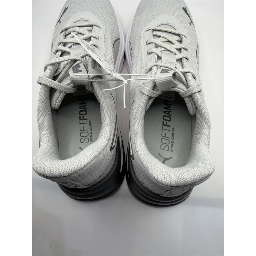 Puma Disperse Running Shoes Mens SoftFoam+ Sneakers Size‎ 10 - Gray. New